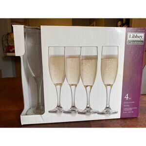 Libbey Charisma Flute Glasses
